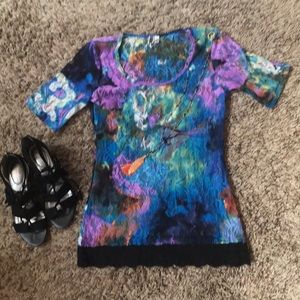 BKE Lace. Top from the. Buckle Med, short sleeve